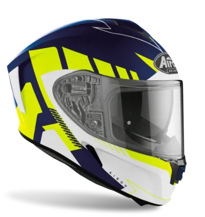 SPARK RISE - BLUE/YELLOW MATT (AIROH)