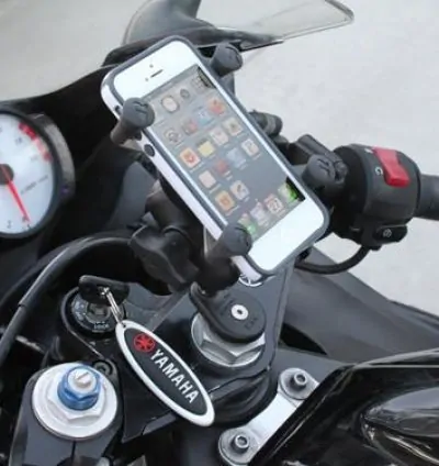 RAM Set - Fork Stem Mount X Grip Phone Cradle