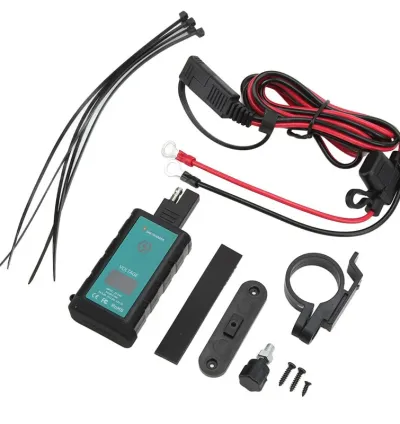 MH Moto Easy Motorcycle USB charger with wiring harness