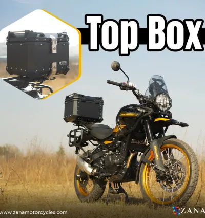 ZANA-TOP BOX ALUMINIUM BLACK (45 Lit)