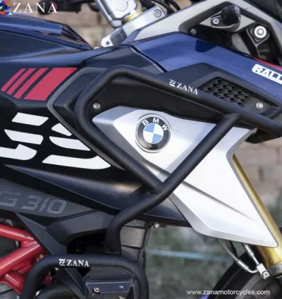 ZANA BMW G310 GS UPPER FAIRING GUARD (BLACK)