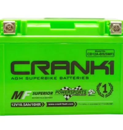 Crank1 CB12A-BS (SMF) Battery