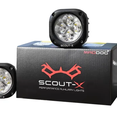 MADDOG (SCOUT X-20 WATT EACH) Auxiliary light (Pair)